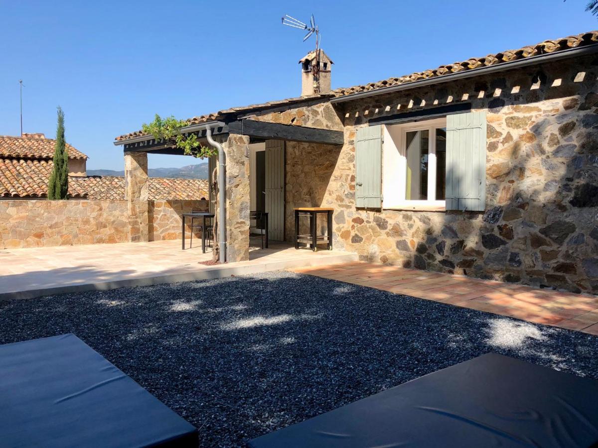 Bed and Breakfast Les Aurochs Grimaud Exteriér fotografie