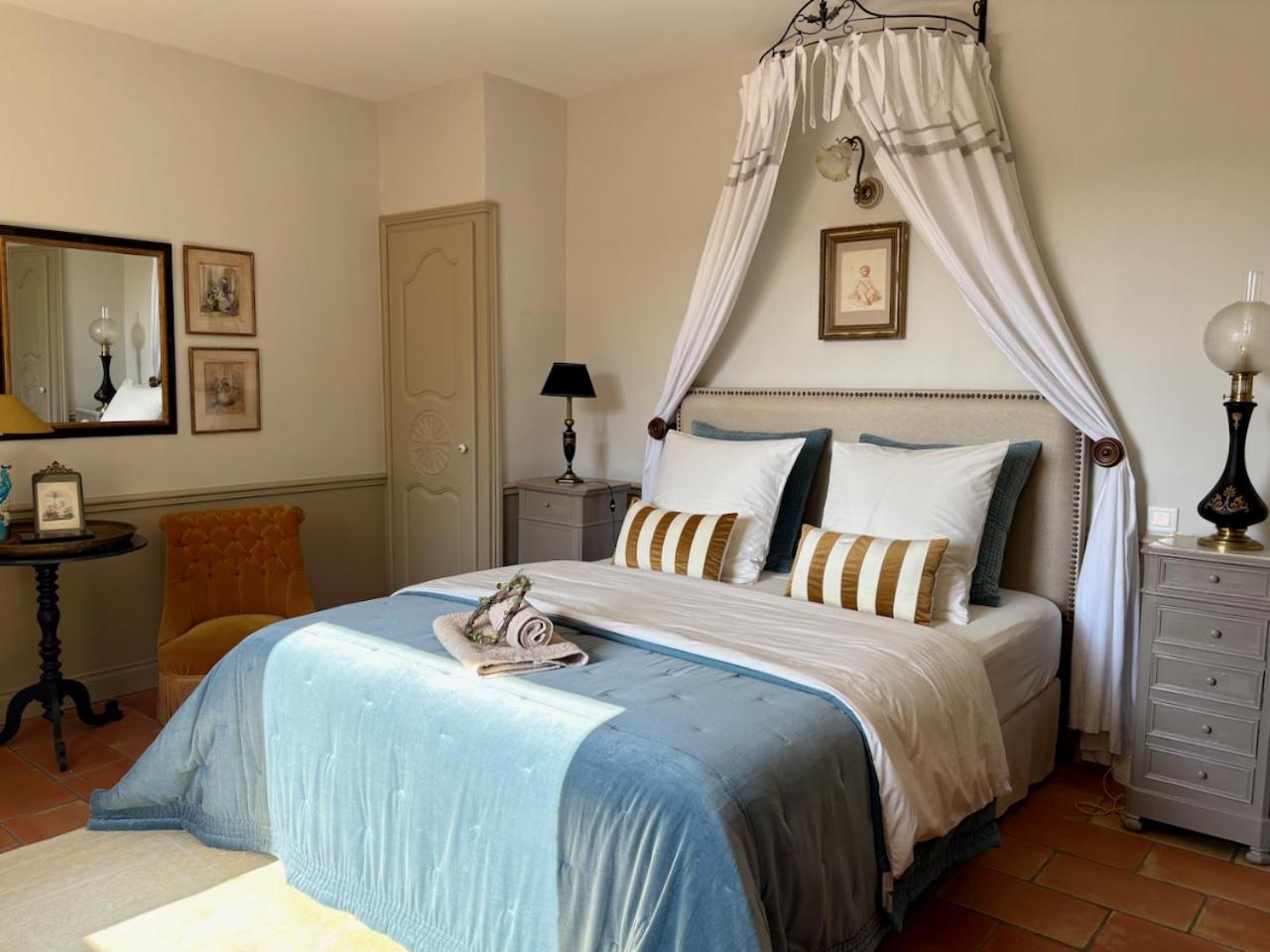 Bed and Breakfast Les Aurochs Grimaud Exteriér fotografie