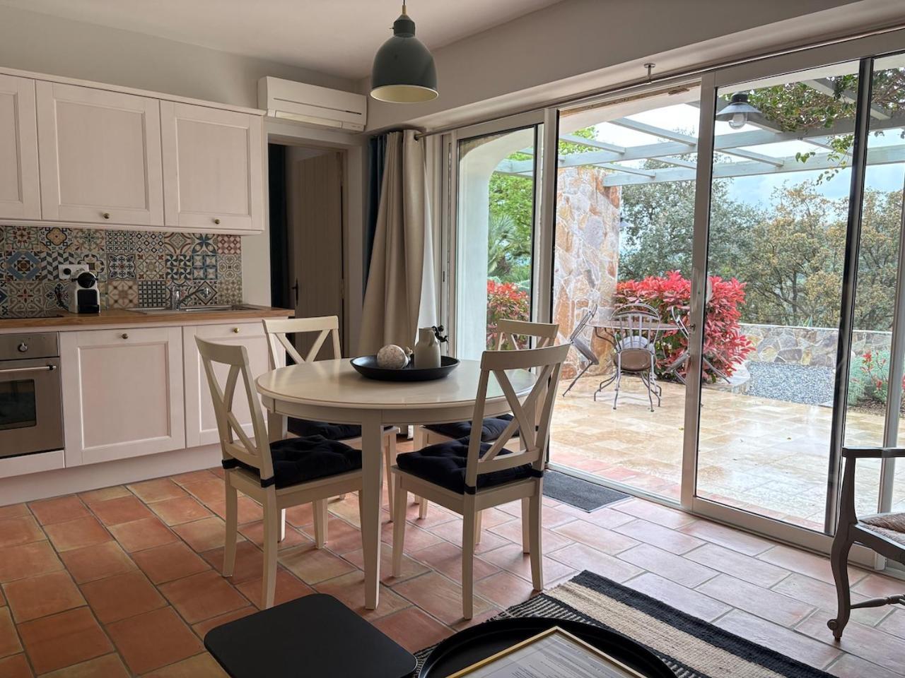 Bed and Breakfast Les Aurochs Grimaud Exteriér fotografie