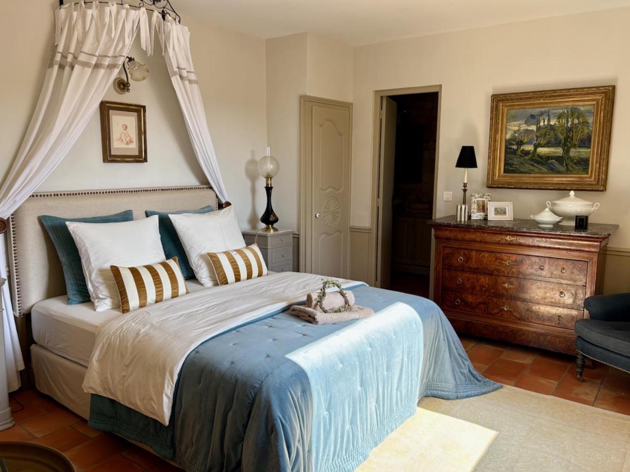Bed and Breakfast Les Aurochs Grimaud Exteriér fotografie